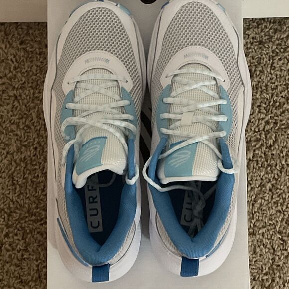 Under Armour Curry 3Z 24 Sz. M10 W11.5 Blue/White Basketball Shoes 3027626-014 main image 11
